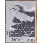 Zilveren Postzegel Zilverreiger